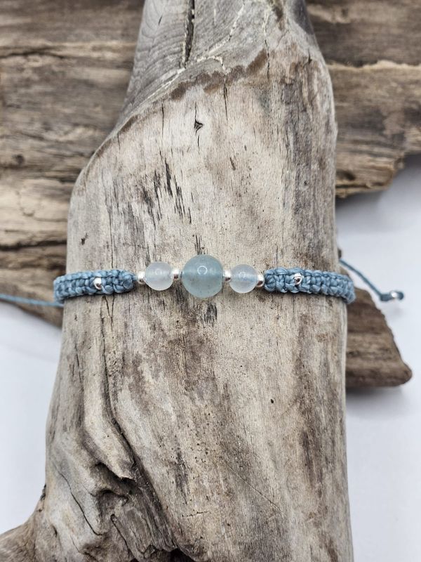 Armband mit Aquamarin