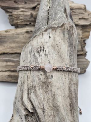 Armband mit Rosenquarz