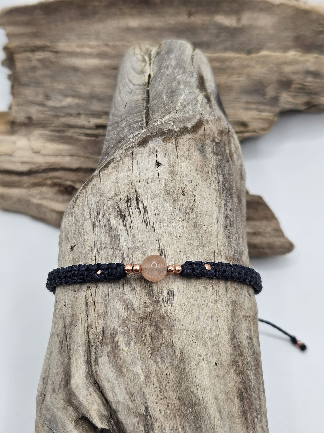 Armband mit Mondstein in der Farbe Rosa