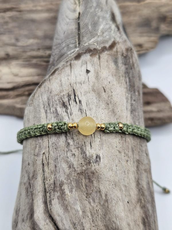 Armband mit Orangencalcit
