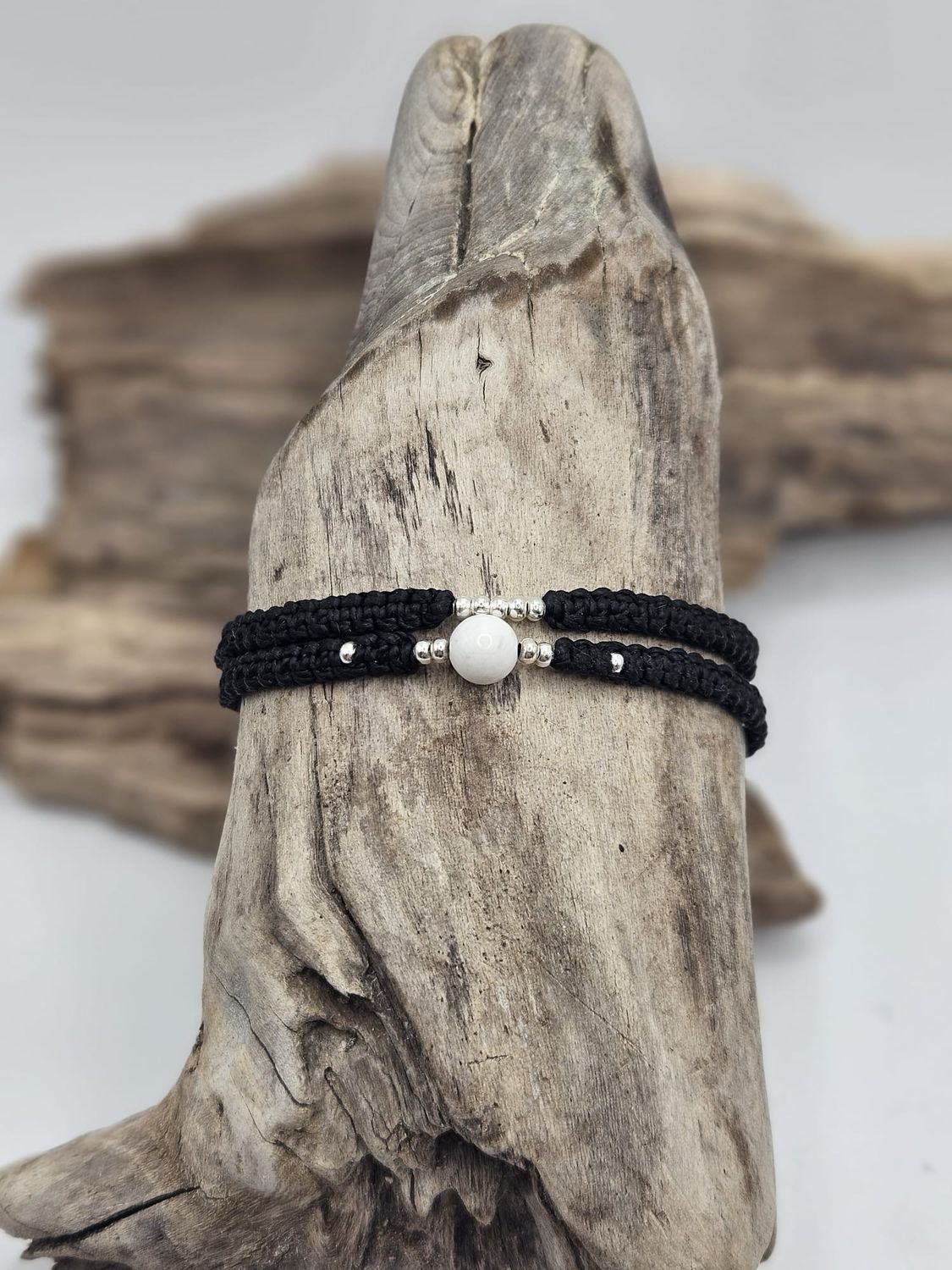 Doppelarmband mit Howlith