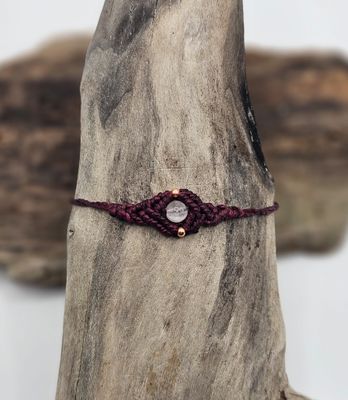 Armband mit Rosenquarz