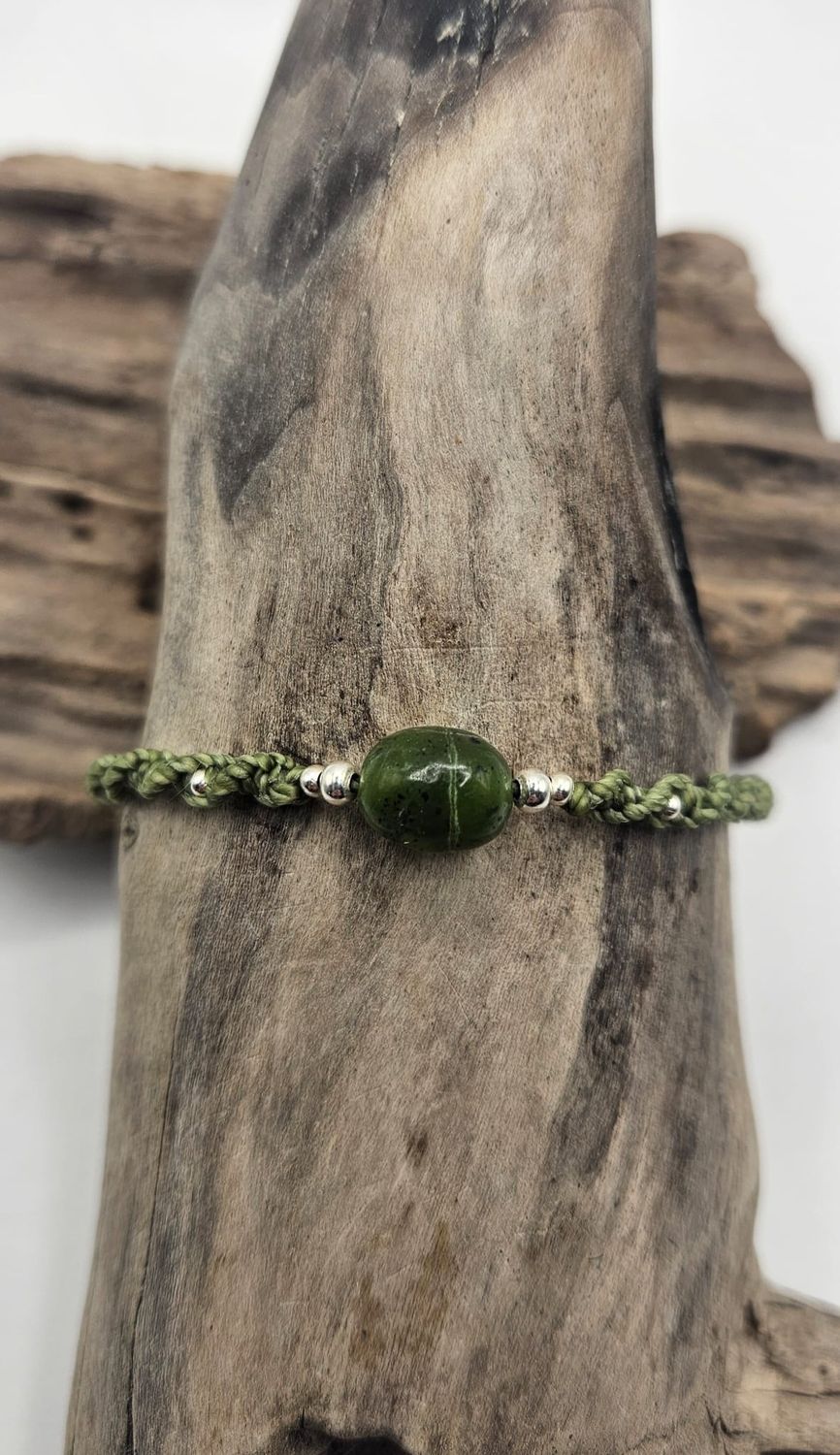 Armband mit Jade