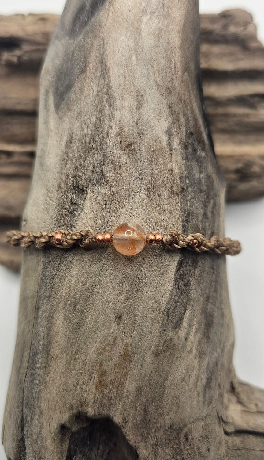 Armband mit Eisenkiesel