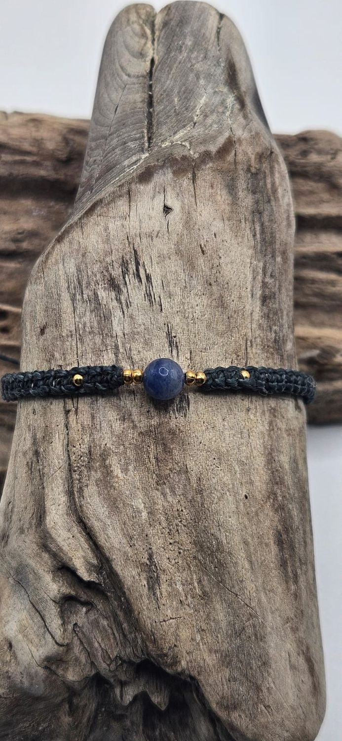 Aventurin Blau Armband