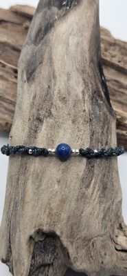 Aventurin Blau Armband