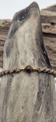 versteinertes Holz Kinderarmband