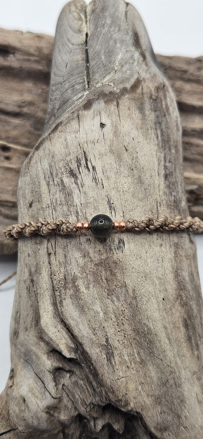 Sonnenstein Schwarz Armband