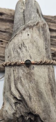 Sonnenstein Schwarz Armband