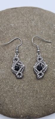 Lavastein Ohrenringe