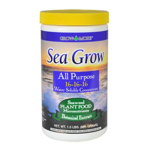 Sea Grow (Maxsea) Fertilizer 16-16-16  for Carnivorous Plants and Orchids