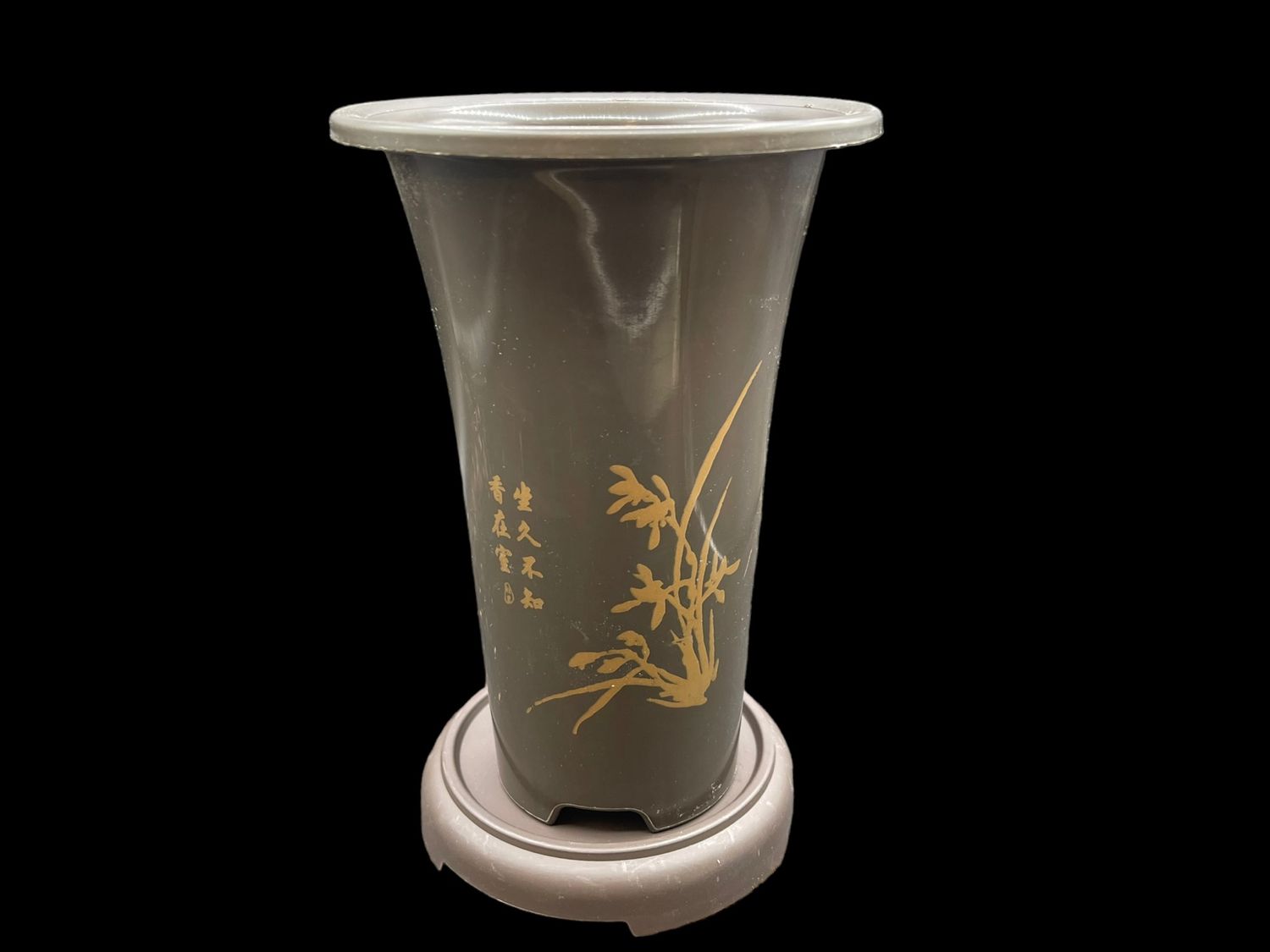 Cymbidium Orchid Pot W/ Stand