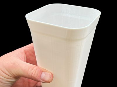 Tall White Carnivorous Plant Pot (3 pack) 