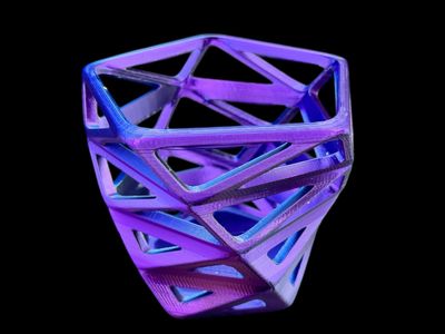 Prism Orchid Planter – Violet Flux
