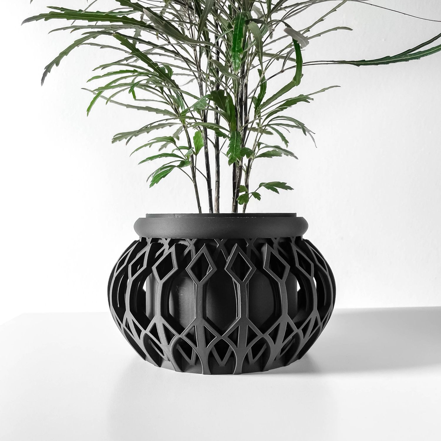 The VYRE Orchid Planter Pot w/ Sleeve and Tray