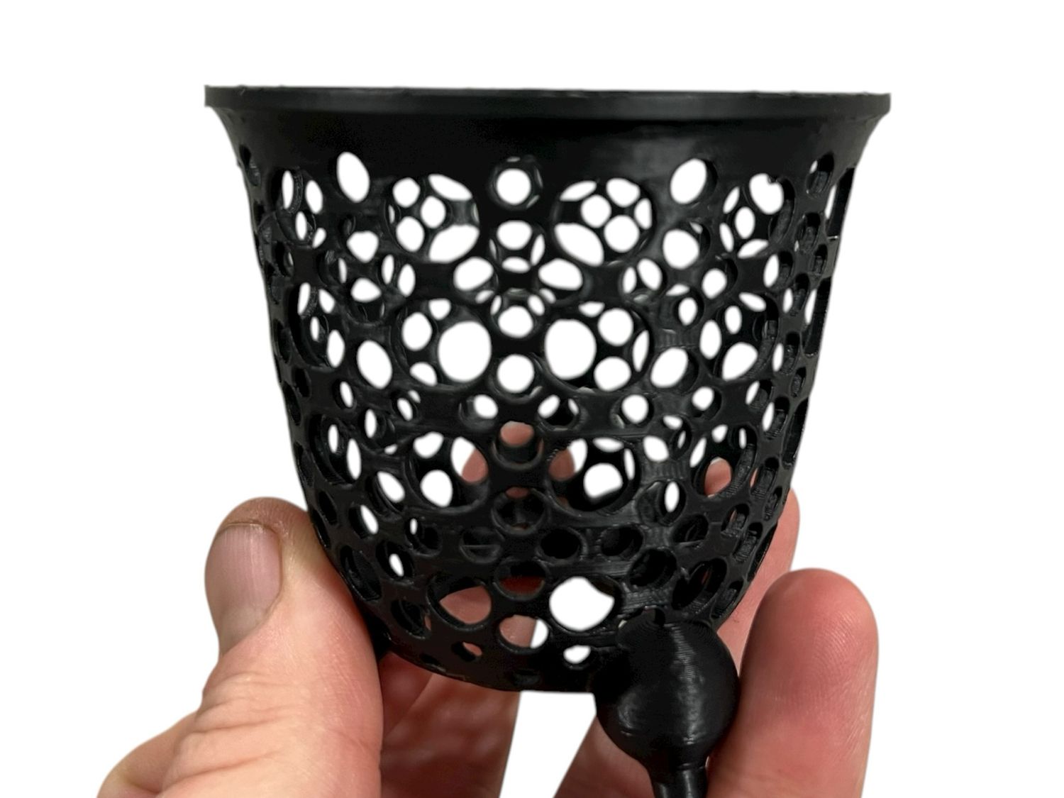 Deluxe Furan Orchid pot, Choose A colour: Black