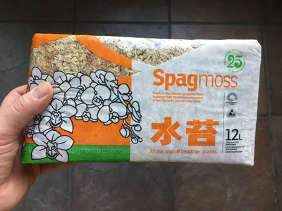 Sphagnum moss Spagmoss 2x 150g/12L packs