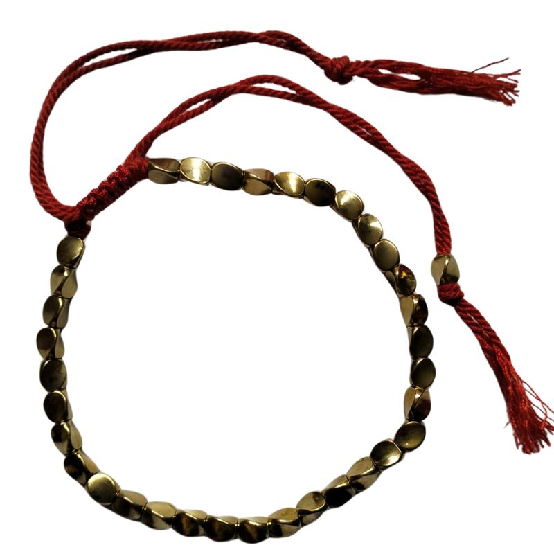 Tibetisches Kupferperlen-Armband "Rakta"