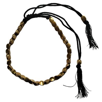 Tibetisches Kupferperlen-Armband "Syāma"