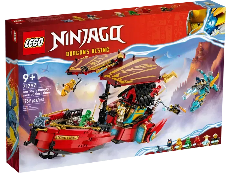 71797 NINJAGO  Ninja-Flugsegler im Wettlauf m
