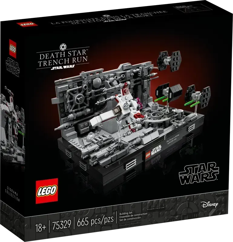 75329 Death Star Trench run Diorama