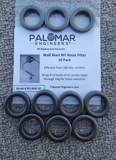 Wall Wart RFI Noise Filter Bulk Pack of 10 Filters