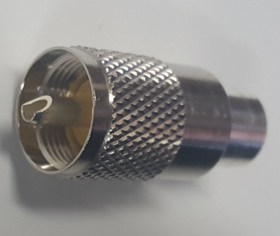 UHF PL259 and RG-8X Coax Adapter