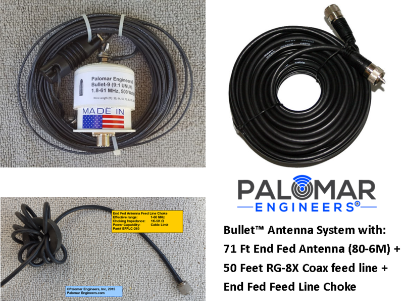 SWL Longwire Balun Palomar Engineers®