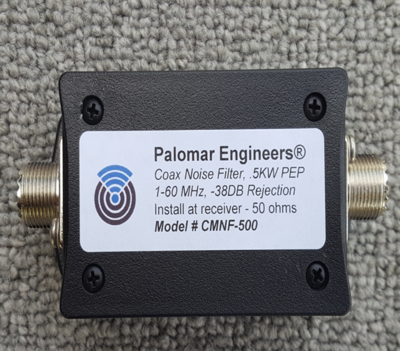 Coax Common Mode Noise Filter