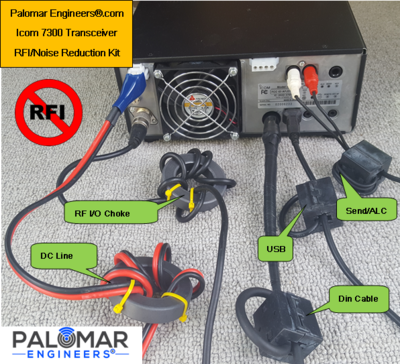 HF/VHF Transceiver RFI/Noise Kits