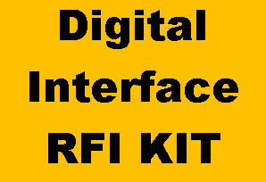 Digital Interface RFI Kit - Signal Link/Sound Card/Audio - 4 Filters, Stop dropouts, Increase sensitivity, FT8/RTTY/PSK