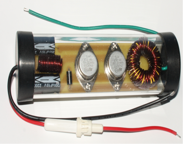 25-AMP (Peak) IN-LINE ELECTRONIC FILTER for 12 VOLTS DC, AUTOMOTIVE, RV RFI, ALTERNATOR, PULSE NOISE SUPPRESSION