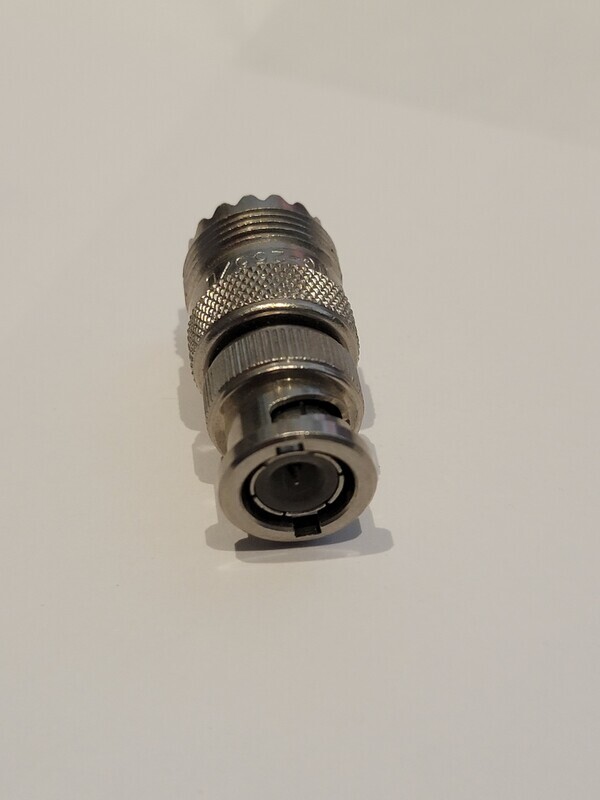 UHF Female to BNC Male - PL-259 to BNC Adapter - Elecraft