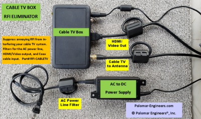 Cable/Satellite Box RFI kits