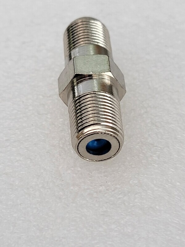 Double Female Barrel Connector - F Connector