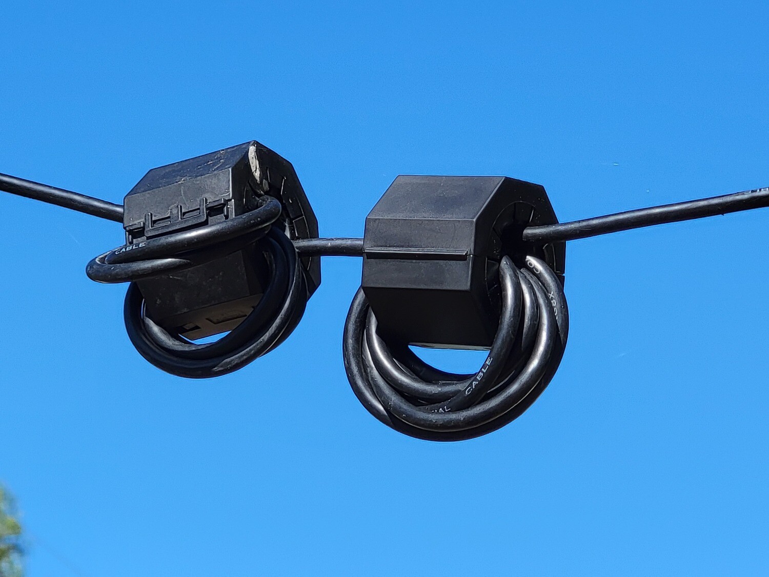 Snap On End Fed Feed Line Choke for Non-Resonant and End Fed Half