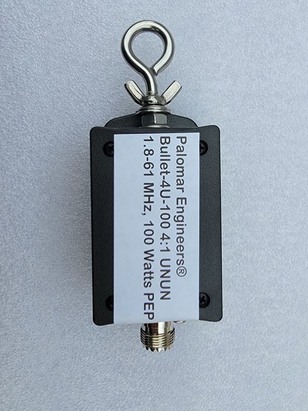 Bullet 50:200 (4:1) HF Unun, 1.8-61 MHz, 100/500/1500 Watts, End Fed OCF Antennas