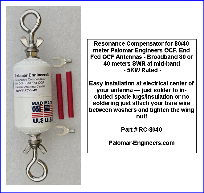 Resonance Compensator for 80 meters OCF, End Fed OCF Antennas ...
