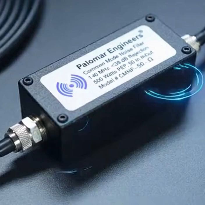 lmf ページ　SCO-61/N Coax Common Mode Noise Filter - 500 Watts PEP, 1-60 MHz, -38dB