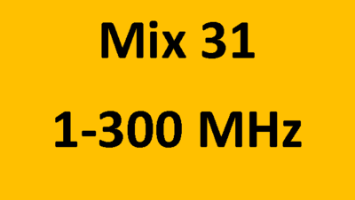 FT Mix 31 - RFI Range: 1-300 MHz