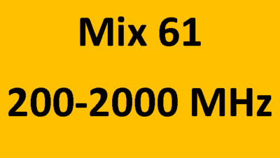 FB Mix 61 - RFI Range: 200-2000 MHz