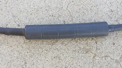 Slip On Feed Line Common Mode Line Isolator/Choke - 1/2&quot;/12.7mm coax cable, 1.8-100 MHz, 5,10,15, 20 bead option, Mix 31