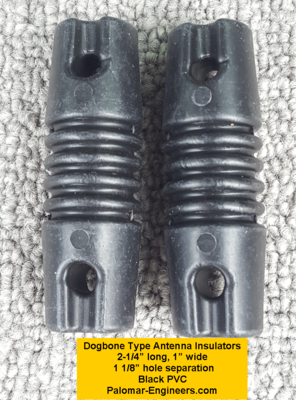 Dog Bone Antenna Insulators (Pair)