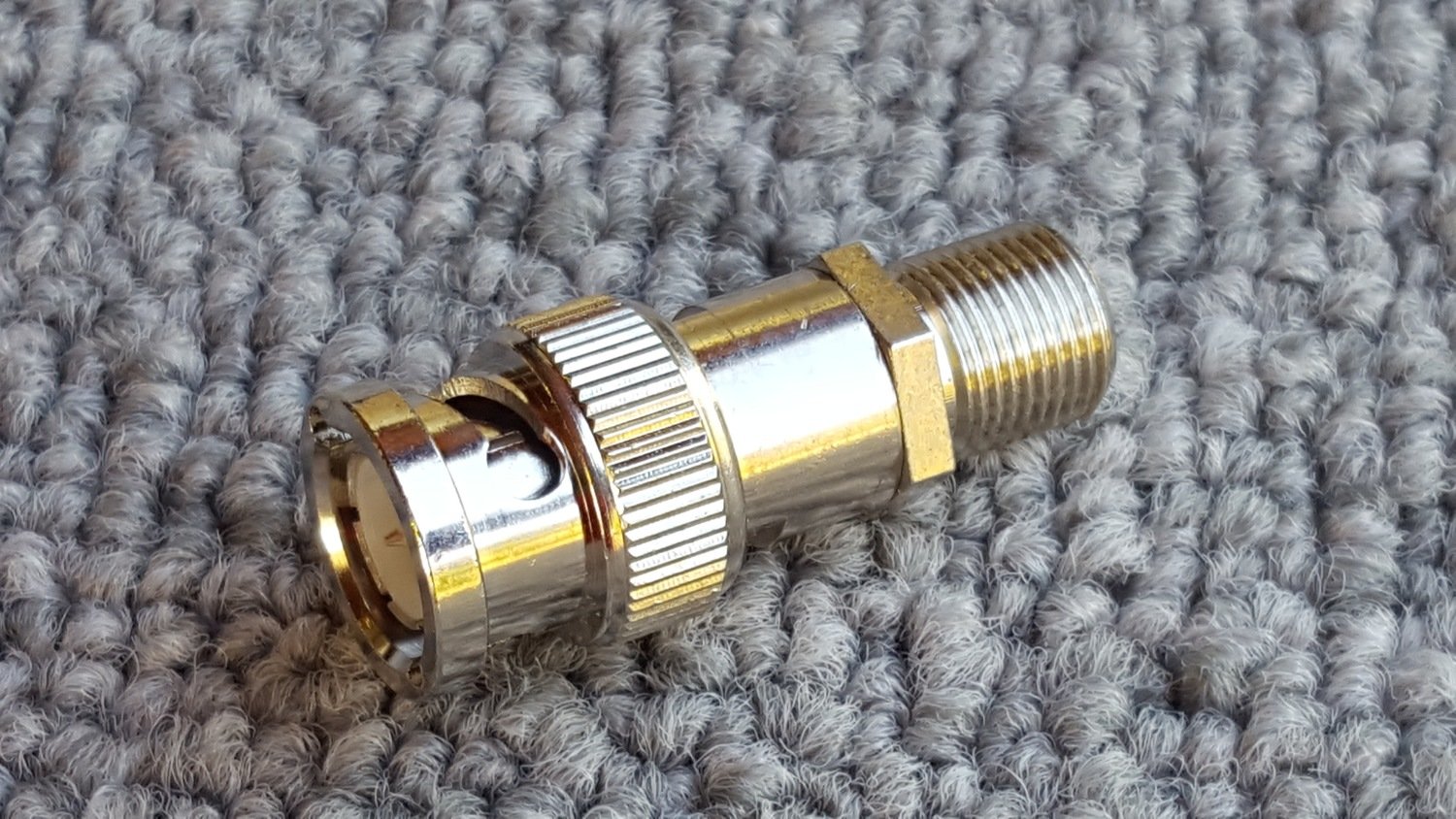 BNC Male to F Female Adapter