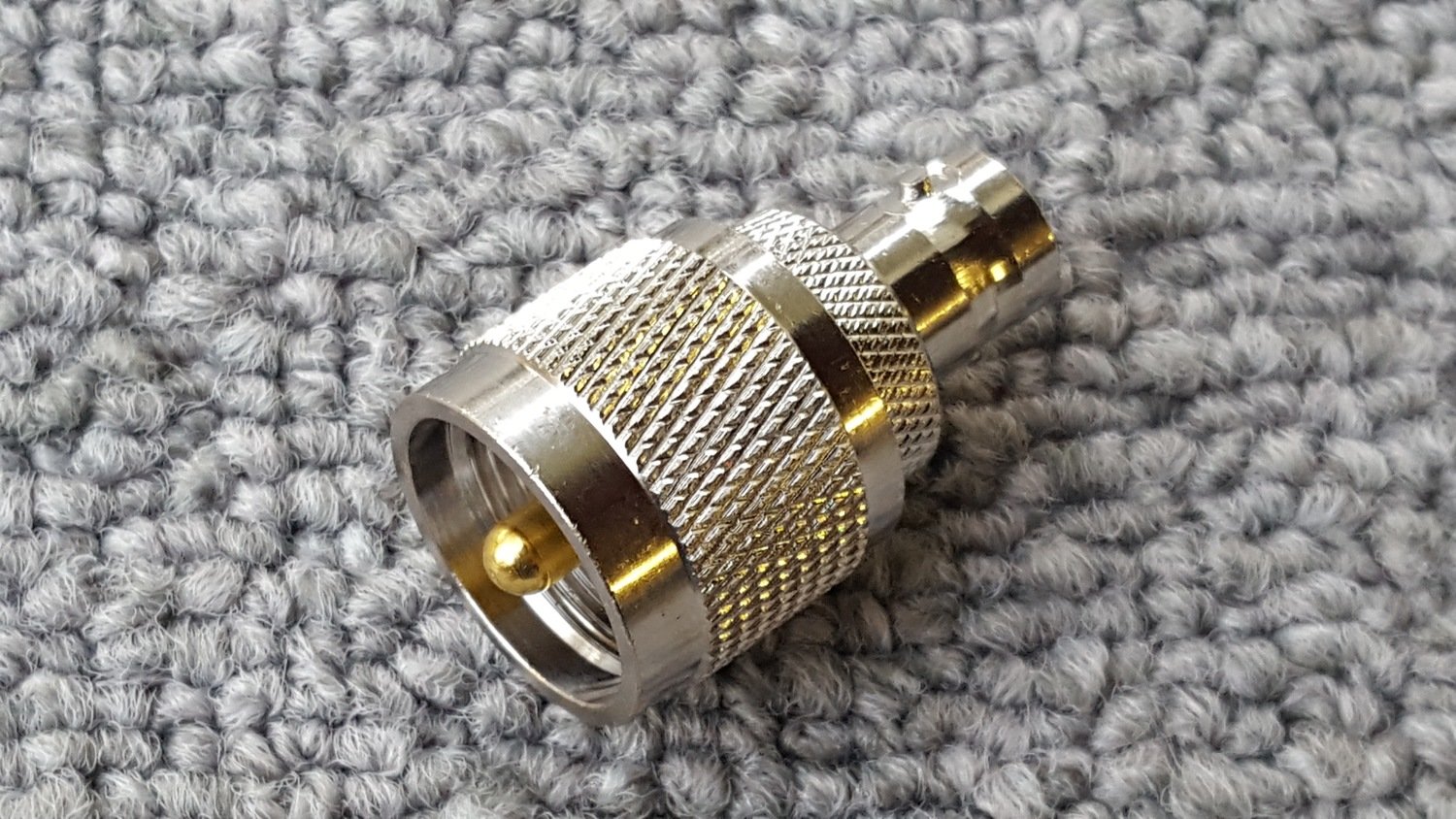 UHF PL259 to BNC Female Jack Adapter