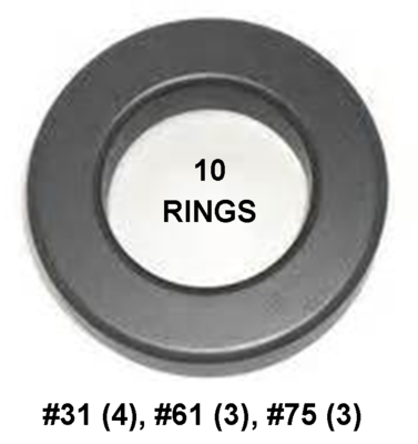 Ferrite Ring Combo Pack, FT240 - 1.4 Ferrite Ring Combo Pack, FT240 - 1.4