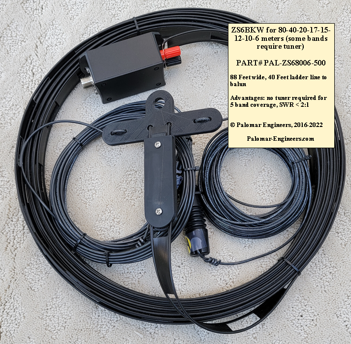 50〜3.5MHz垂直アンテナSmallIR+80m Coil Unit Off Center Fed Dipole Antenna, 80-6 Meters, 1.5KW/5KW PEP rated