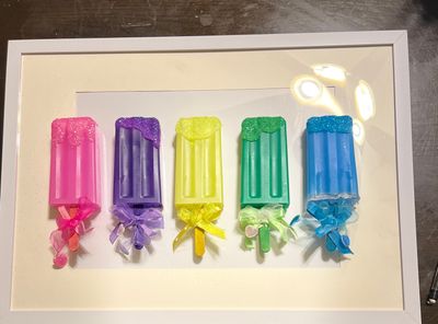 Popsicle Wall Art.