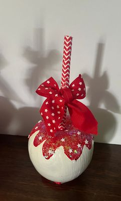 Fake Bake Candy Apple
