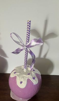 Fake bake candy apple